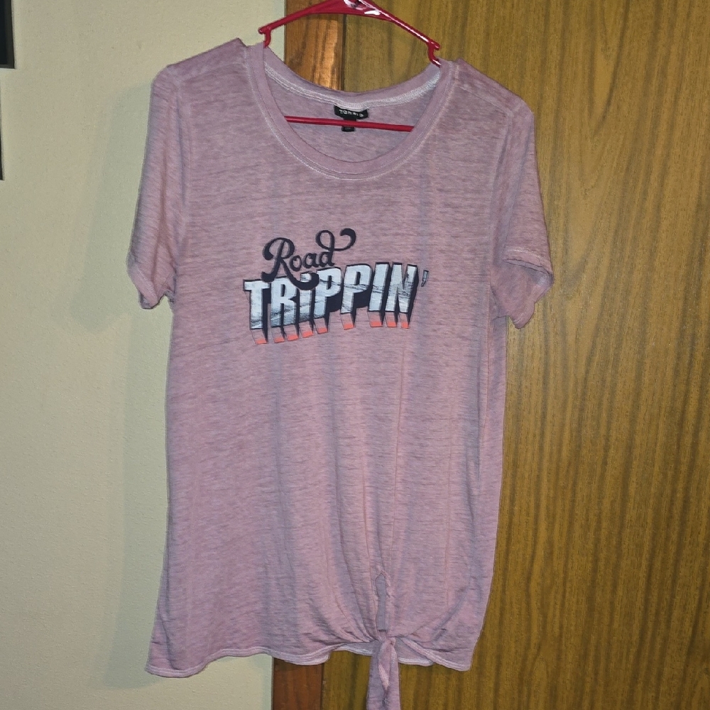 Torrid Pink Graphic Short Sleeve Tee